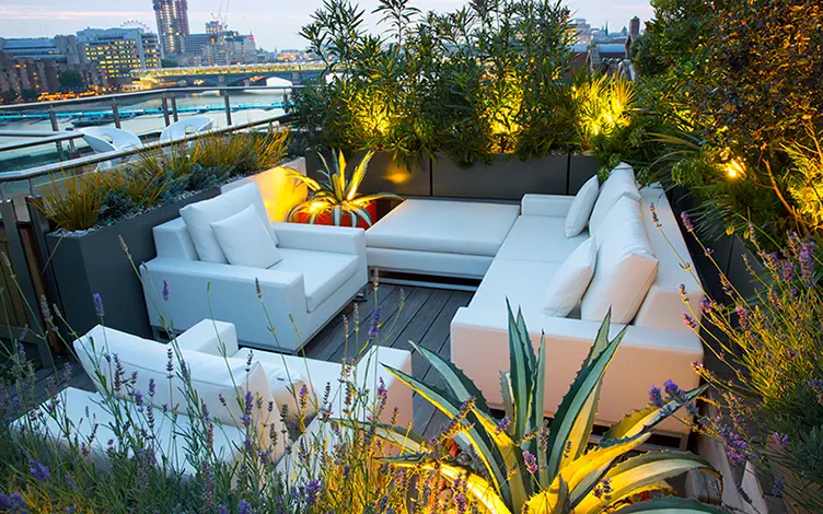 Rooftop Terrace Seating